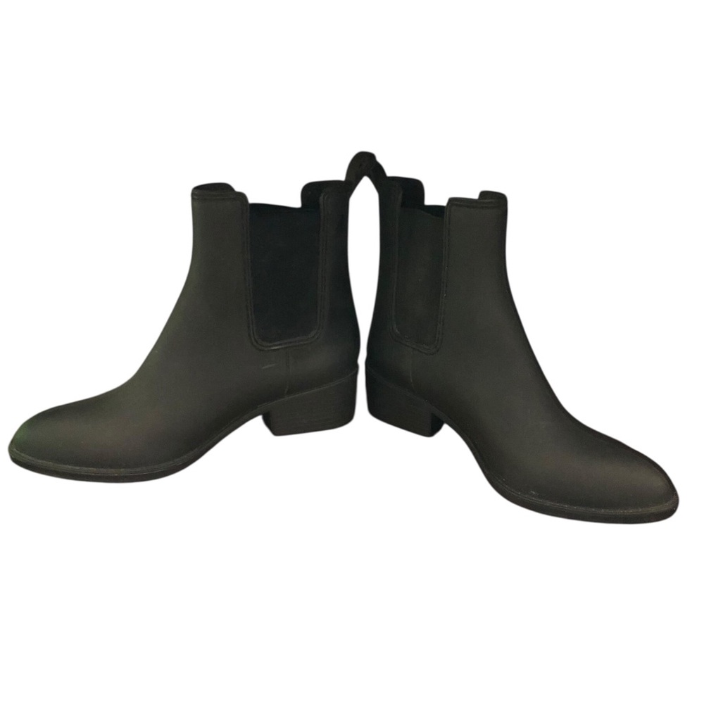 Jeffrey Campbell Black Chelsea Ankle Boots - Picture 4 of 9